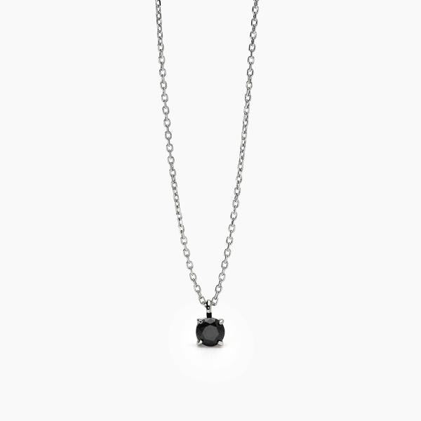 Collana 2Jewels uomo Punto luce nero