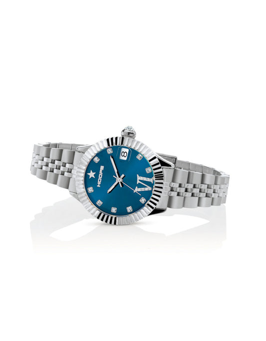 Orologio Hoops donna Luxury Silver Blu