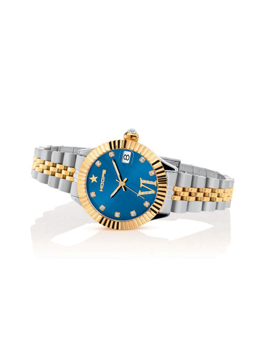 Orologio Hoops donna Luxury Bicolor Blu