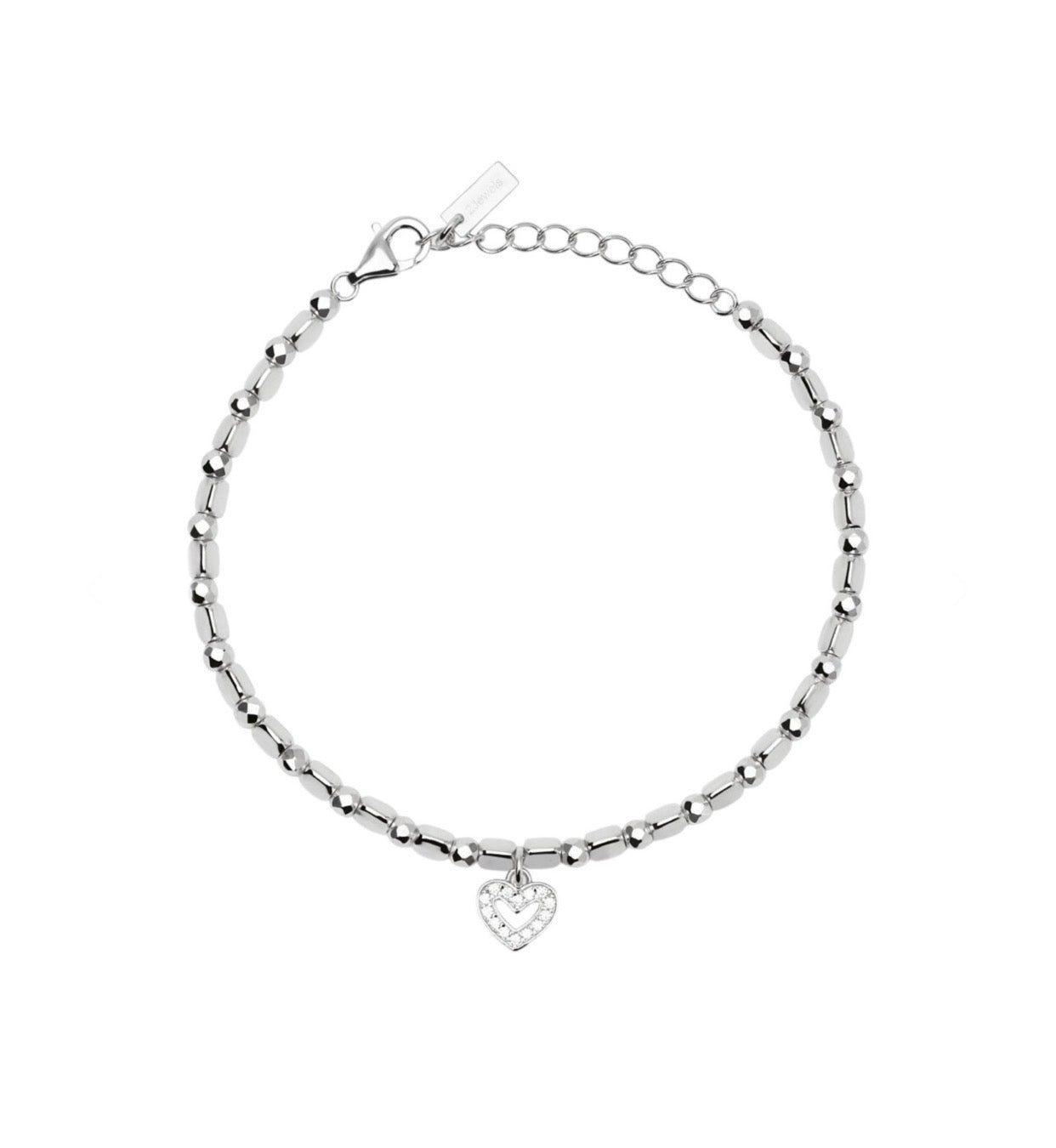 Bracciale Mabina donna Little mix con cuoricino
