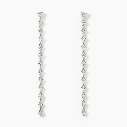 Orecchini Mabina donna Zirconi pendenti