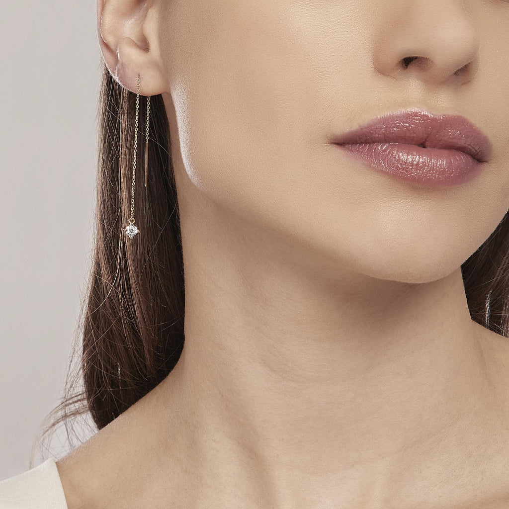 Orecchini Mabina donna Scatto rubato Gold