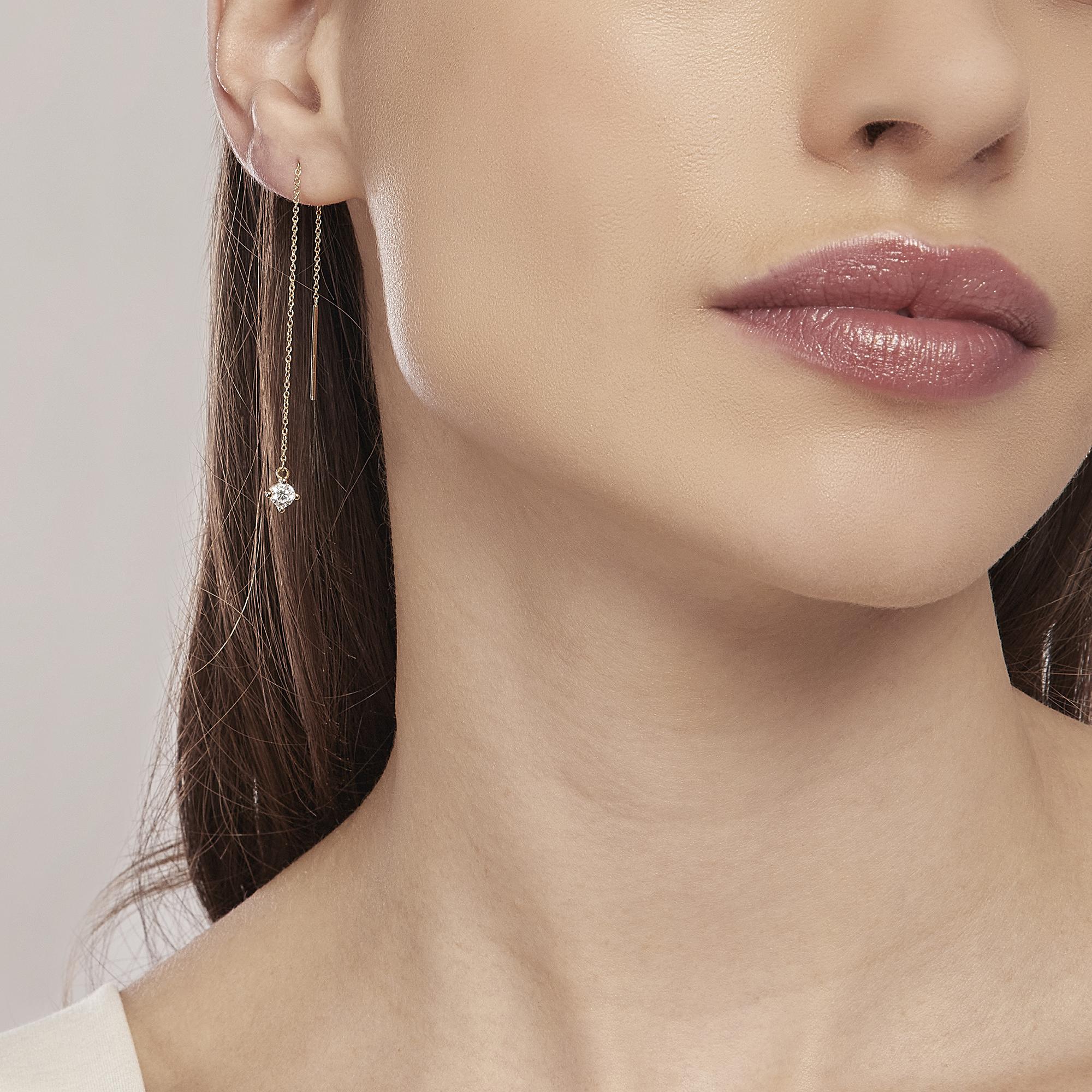 Orecchini Mabina donna Scatto rubato Gold