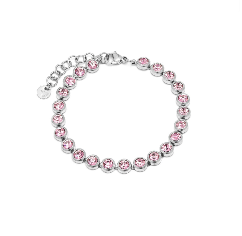 Bracciale Vestopazzo donna con zirconi tondi