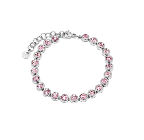 Bracciale Vestopazzo donna con zirconi tondi