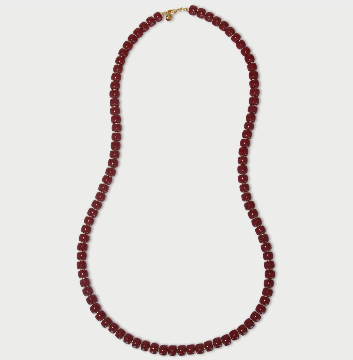Collana Rue des Mille CHARMBAR IBIZA burgundy