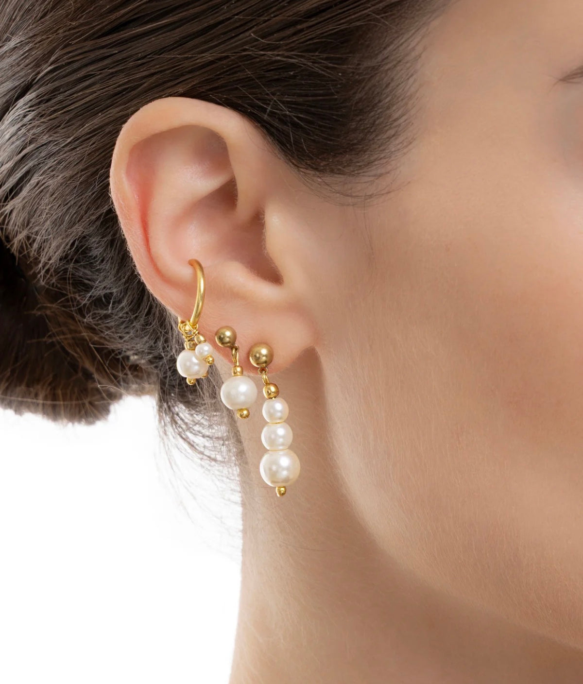 Set di orecchini Vestopazzo donna con perle mix and match