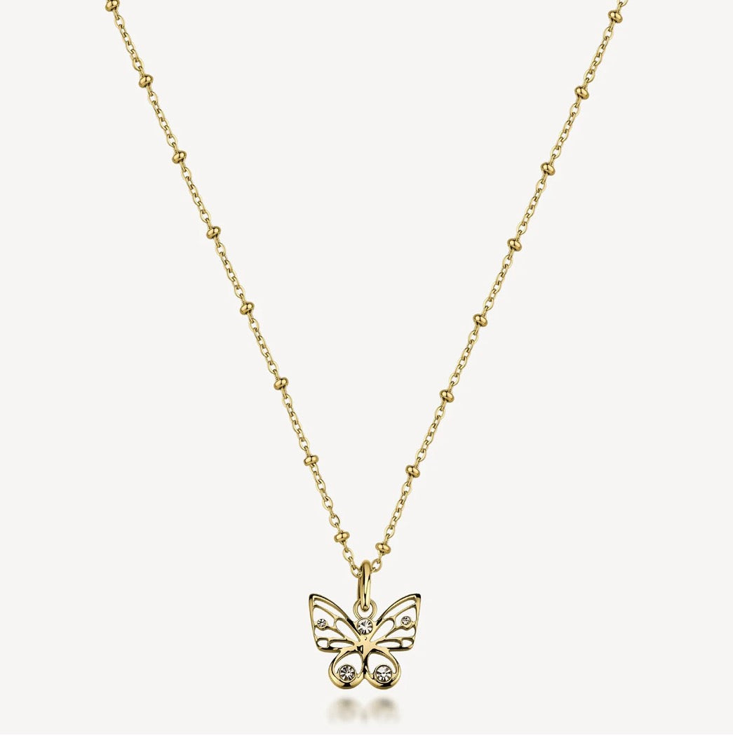 Collana Brosway Chakra Farfalla gold