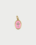 Charm Rue des Mille CHARMBAR Croce medaglia rosa