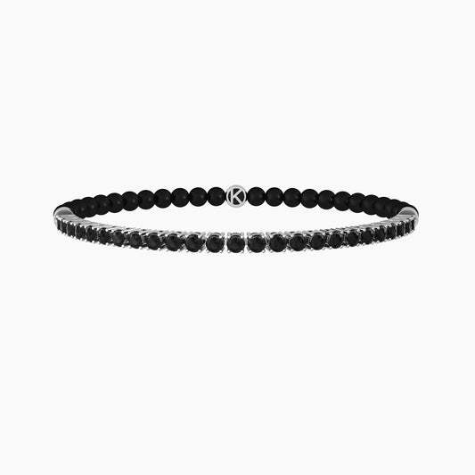 Bracciale Kidult uomo "Be different" Nero