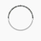 Bracciale Kidult uomo "Be different" Grigio