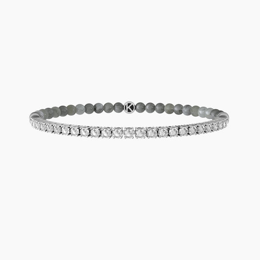 Bracciale Kidult uomo "Be different" Grigio