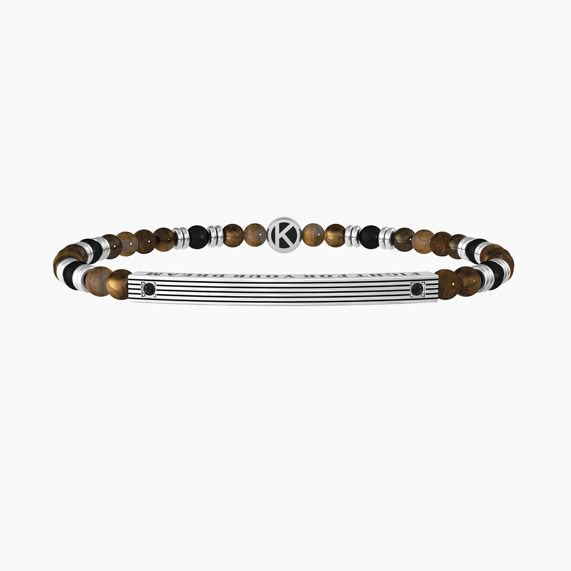 Bracciale Kidult uomo "Fight for your dream"