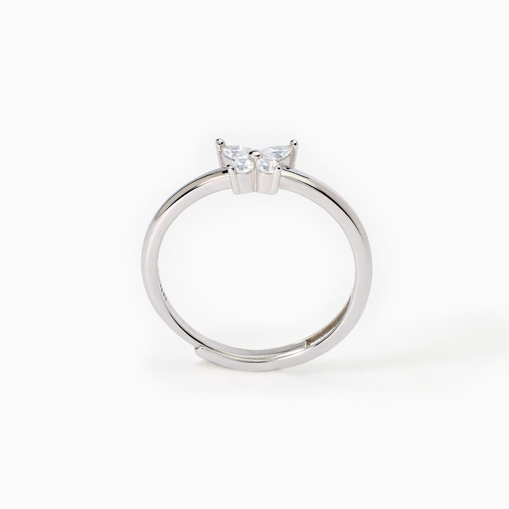 Anello Mabina donna Zirconi taglio marquise Secret garden