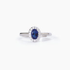 Anello Mabina donna Zaffiro ovale Cool or rétro?