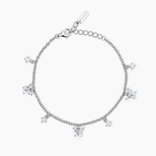 Bracciale Mabina donna Farfalle e zirconi
