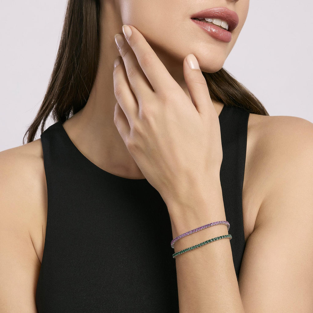 Bracciale Mabina donna Tennis Tormalina