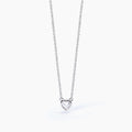 Collana Mabina donna Punto luce taglio cuore