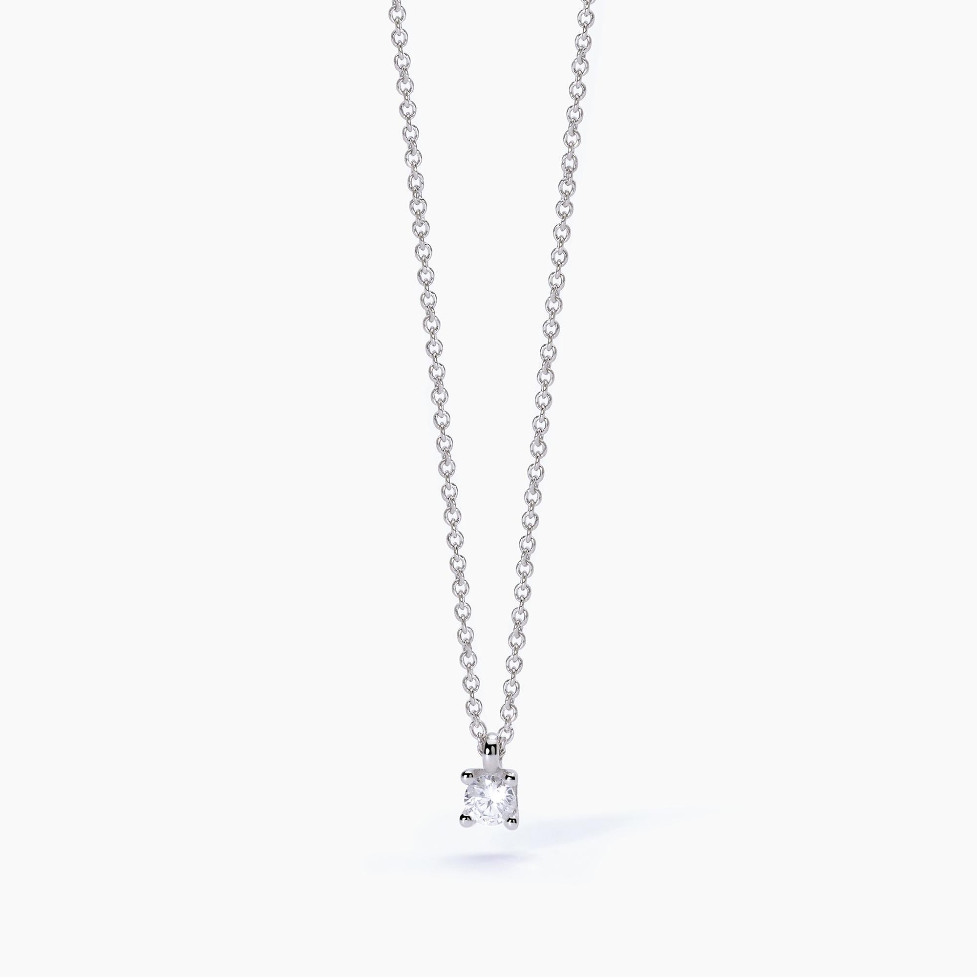 Collana Mabina donna Catena forzatina e punto luce