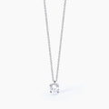 Collana Mabina donna Catena forzatina e punto luce Shiny