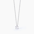Collana Mabina donna Catena forzatina e punto luce Shiny