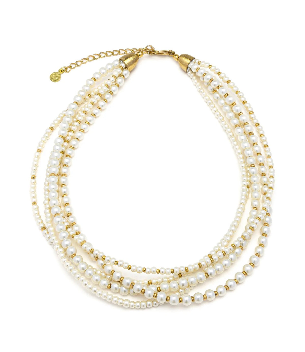 Collana Vestopazzo donna multifilo con perle