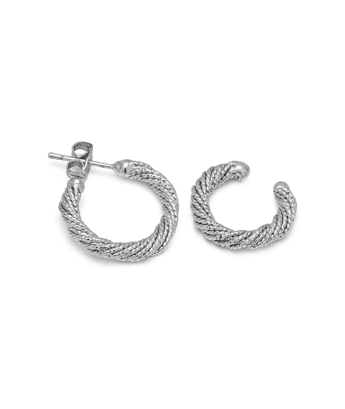Set di orecchini Vestopazzo donna cerchio e ear cuff