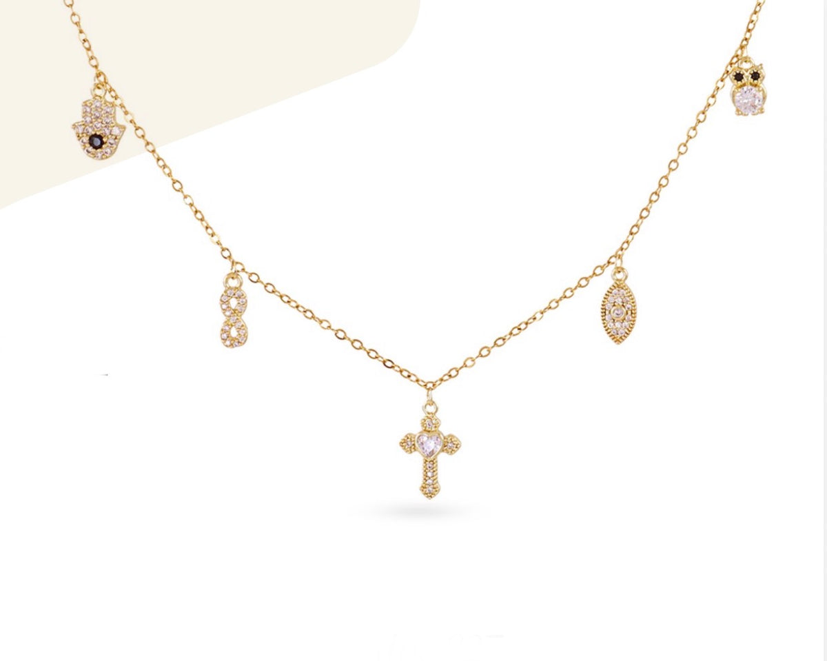 Collana Anartxy donna Croce