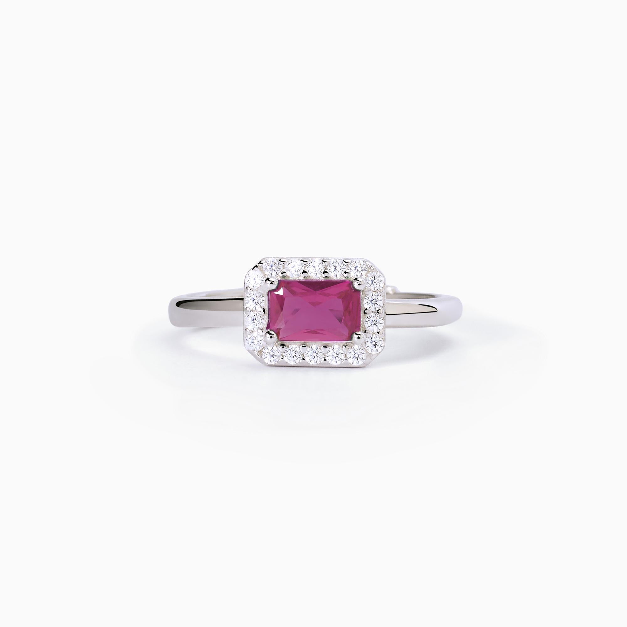 Anello Mabina donna Rubino