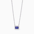 Collana Mabina donna Zaffiro