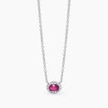 Collana Mabina donna Rubino
