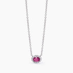 Collana Mabina donna Rubino