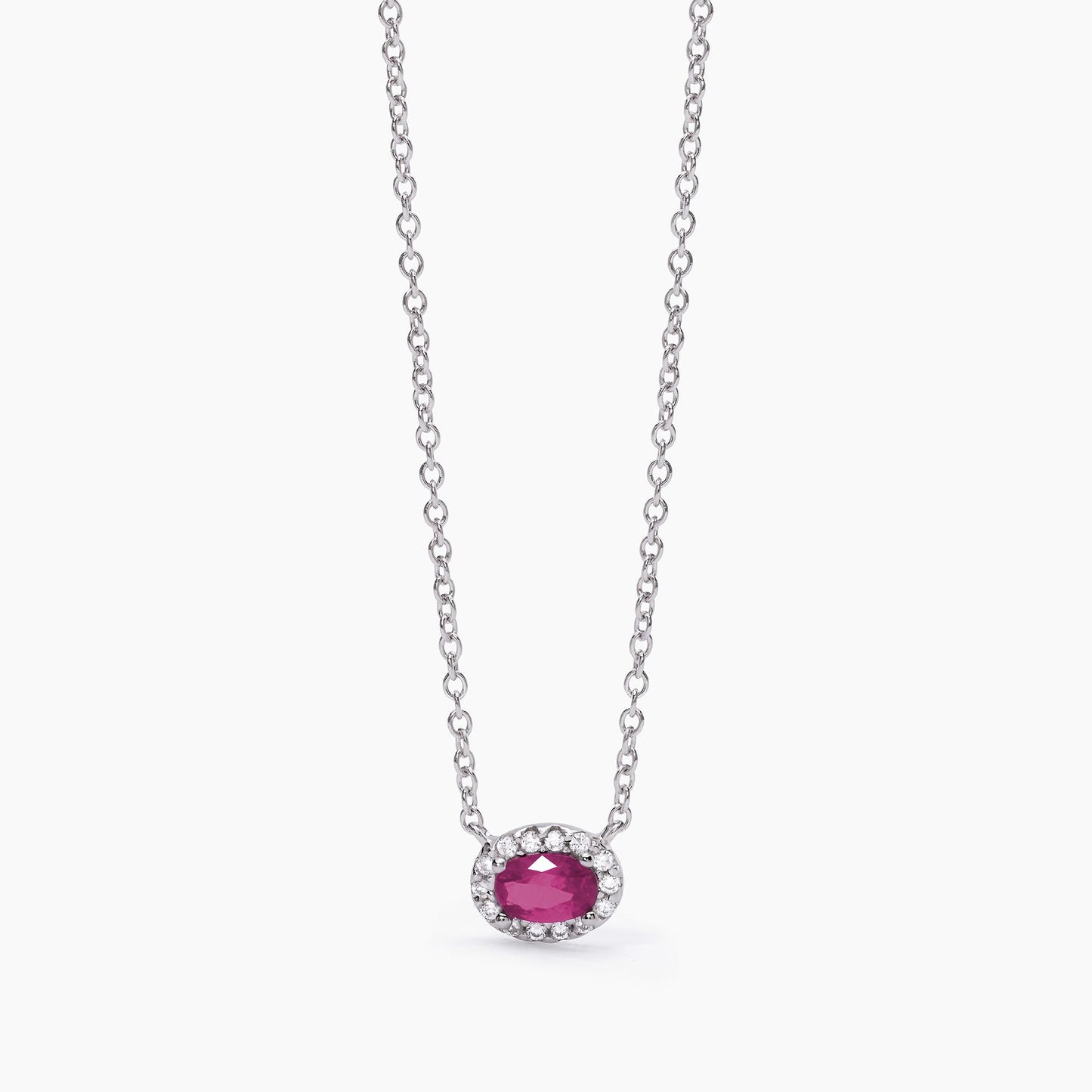 Collana Mabina donna Rubino