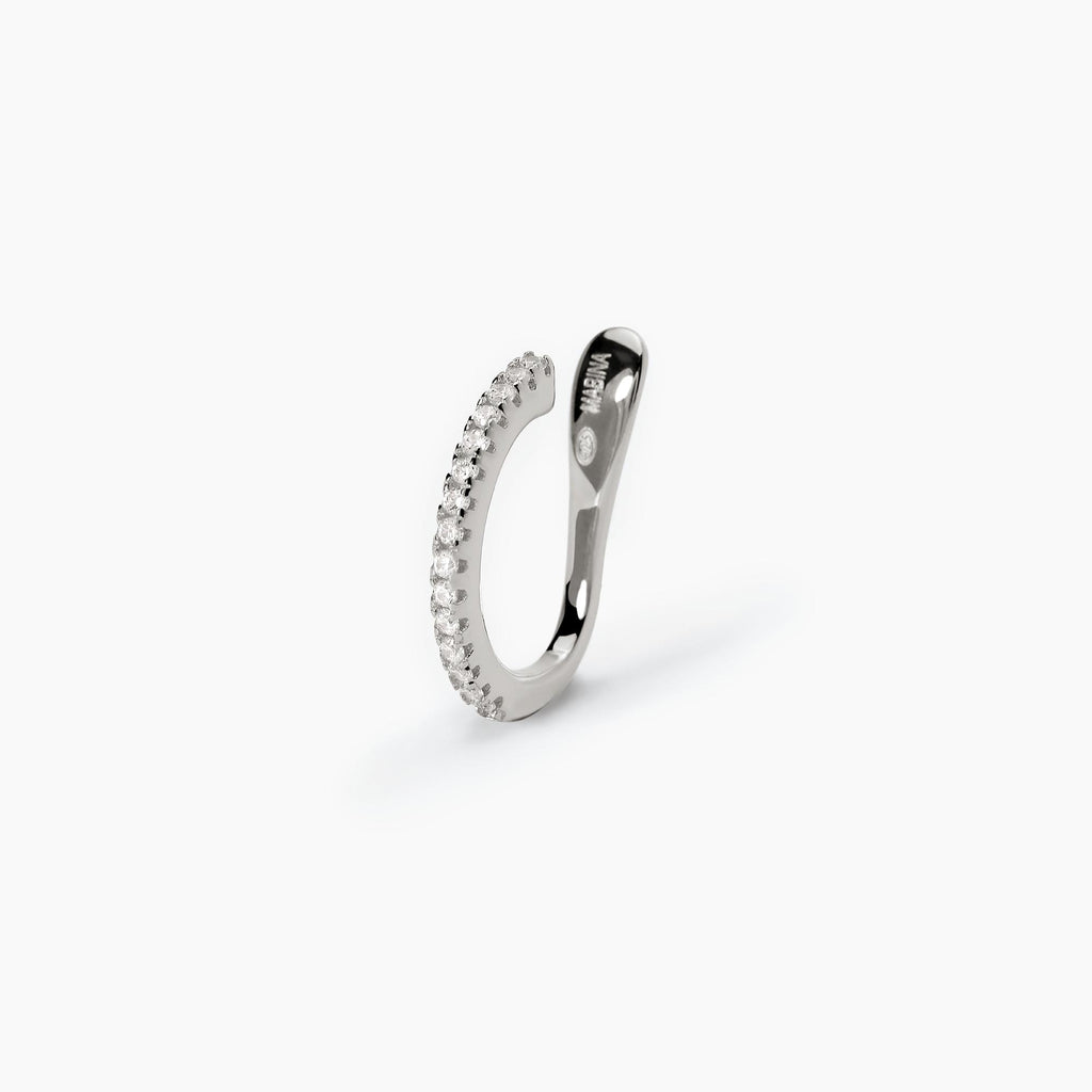 Earcuff Mabina donna Goccia con zirconi