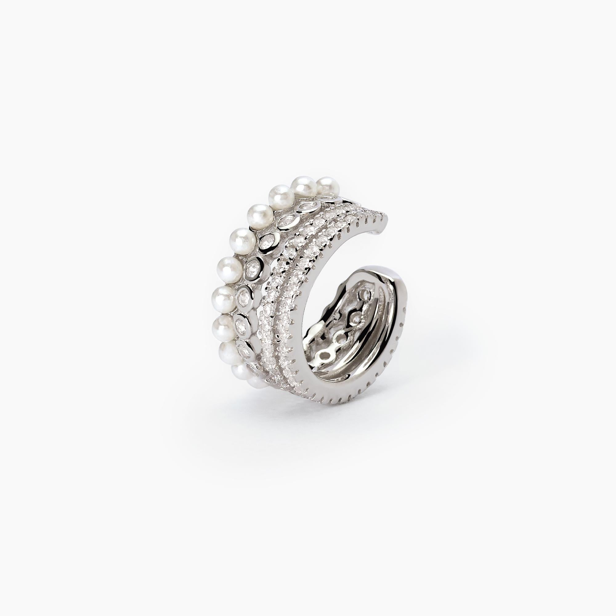 Earcuff Mabina donna Cerchio multifilo