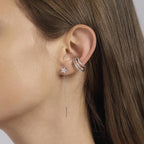 Earcuff Mabina donna Tre fili