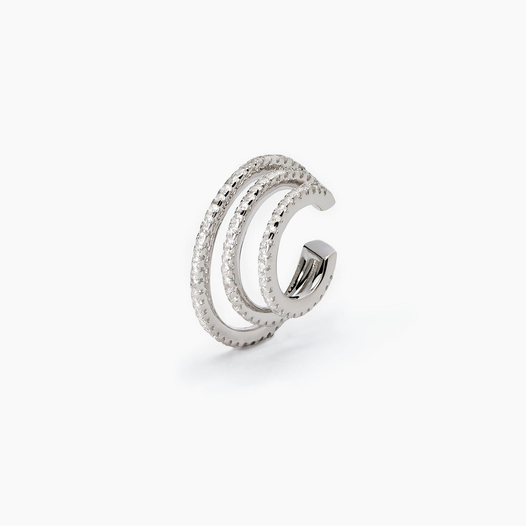 Earcuff Mabina donna Tre fili