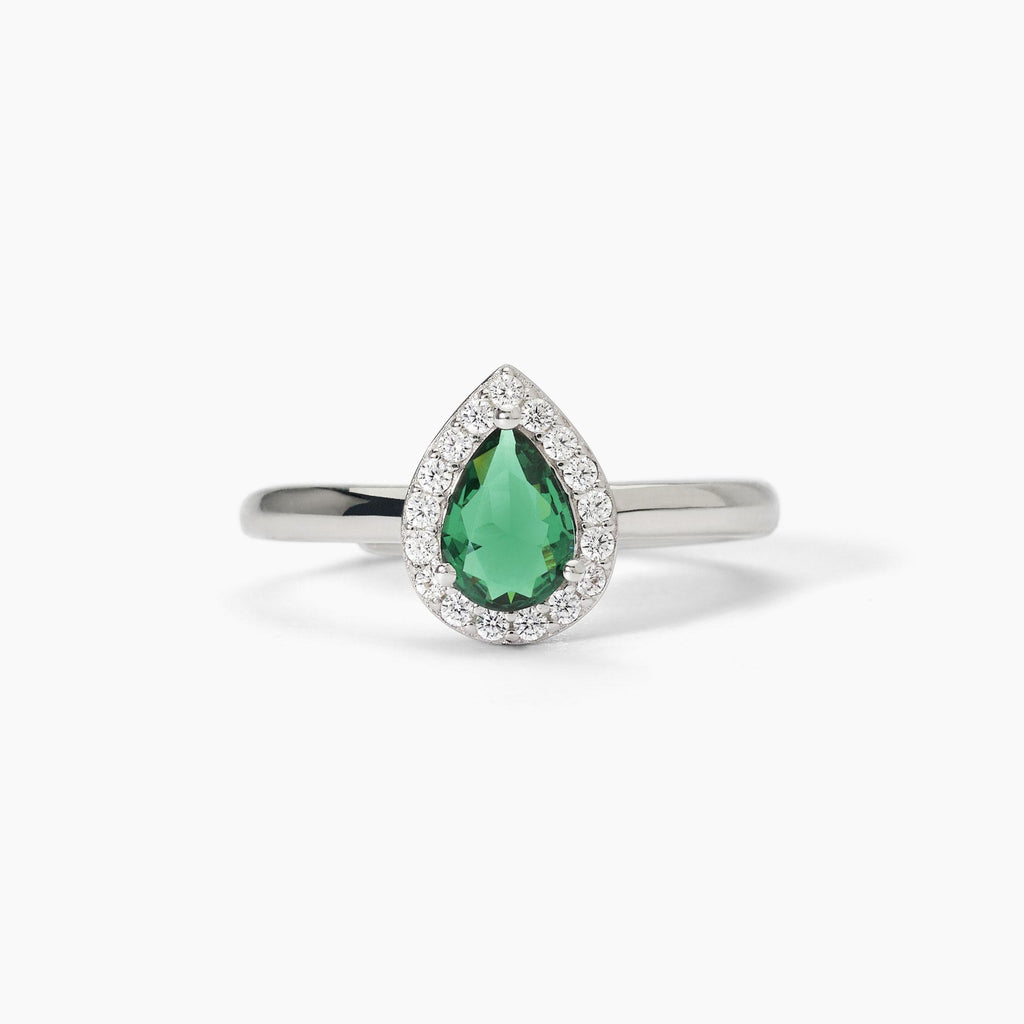 Anello Mabina donna Goccia smeraldo