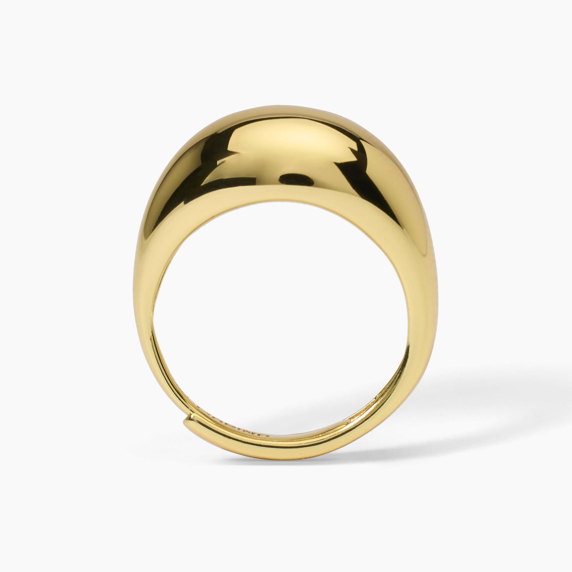 Anello Mabina donna Chevalier bombato gold