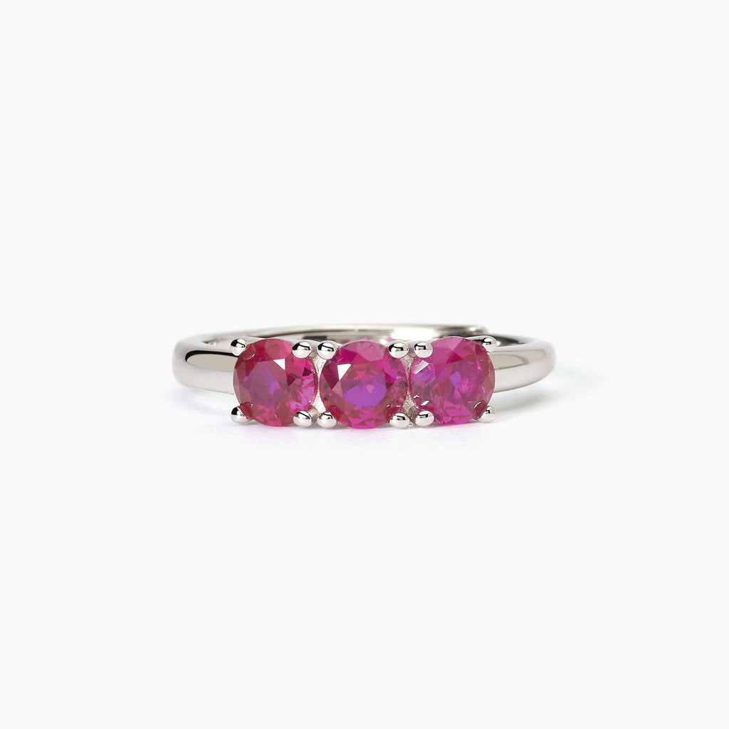 Anello Mabina donna Trilogy rubini