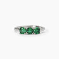 Anello Mabina donna Trilogy smeraldi