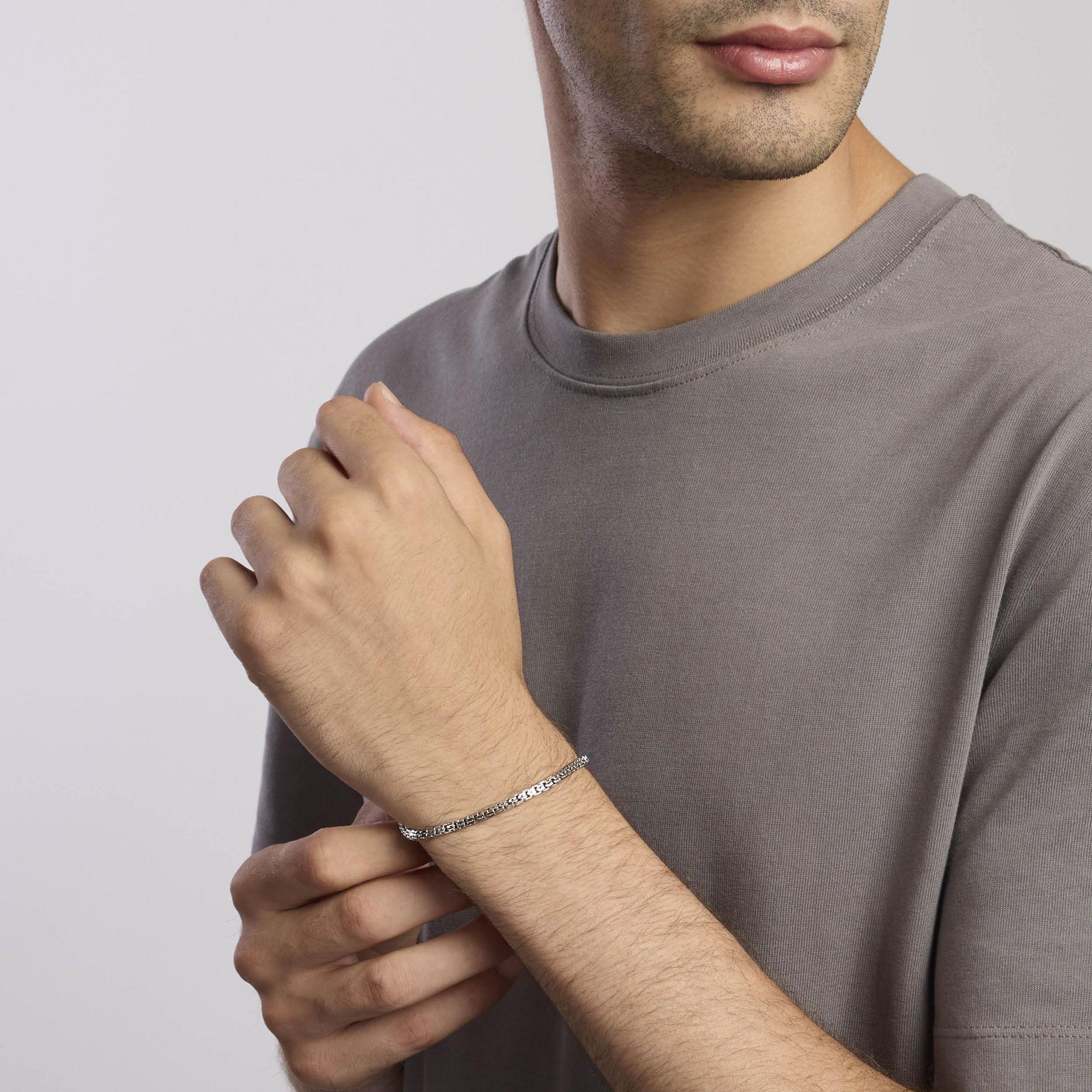 Bracciale Mabina Uomo Catena veneta