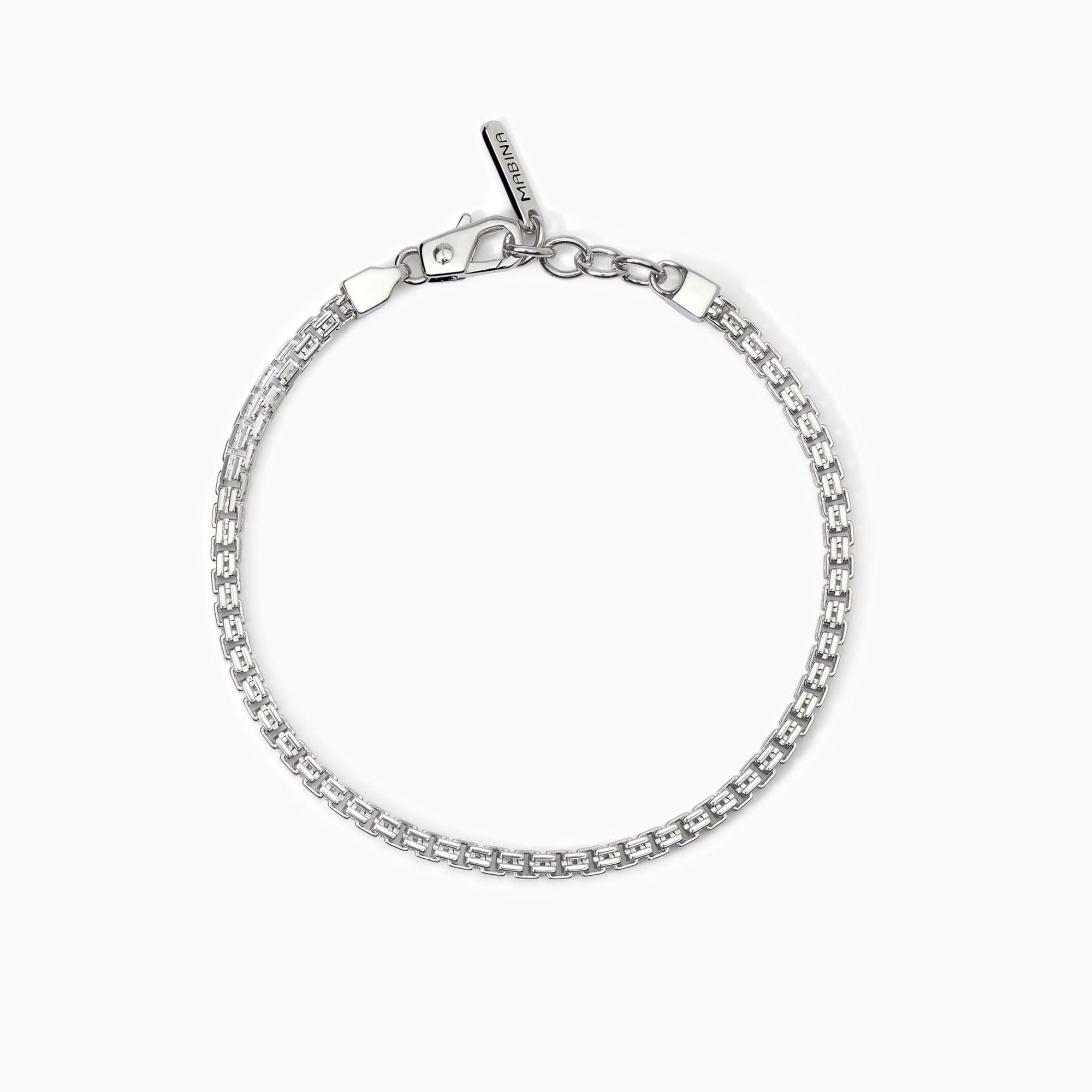 Bracciale Mabina Uomo Catena veneta