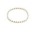 Bracciale elastico Vestopazzo Cilindri in madreperla