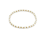 Bracciale elastico Vestopazzo Cilindri in madreperla