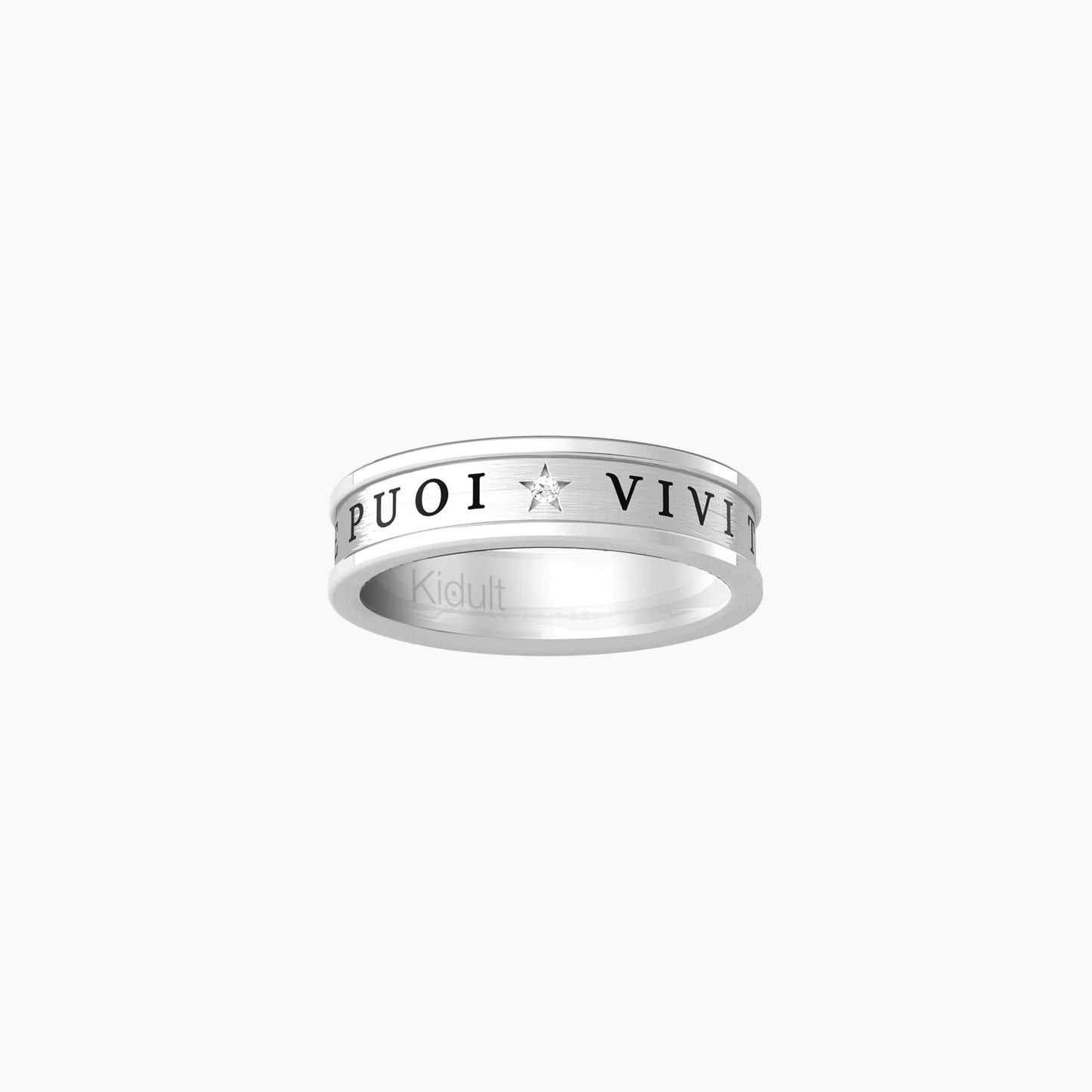 Anello Kidult donna Vivi tutta la vita che puoi