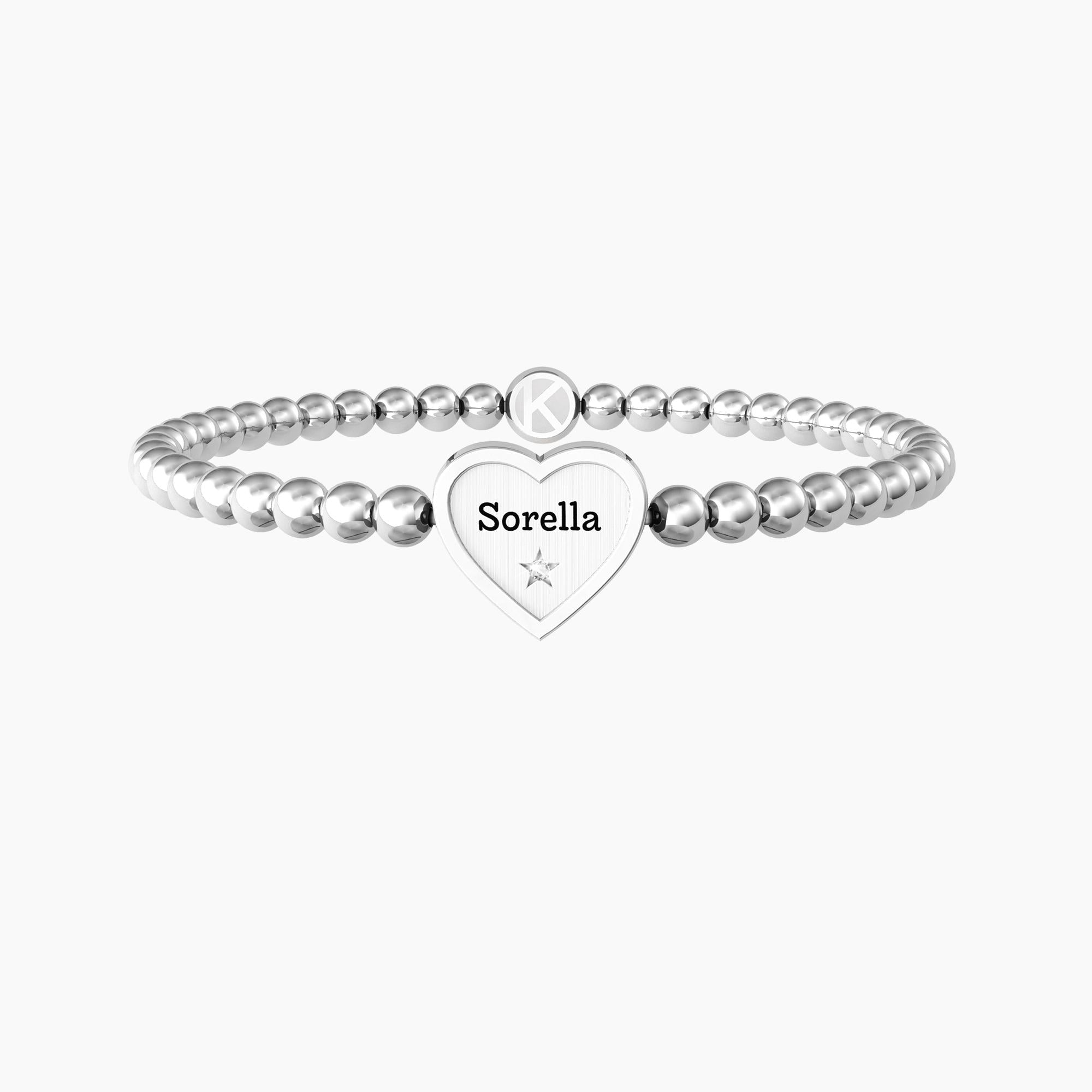 Bracciale Kidult donna Cuore Sorella