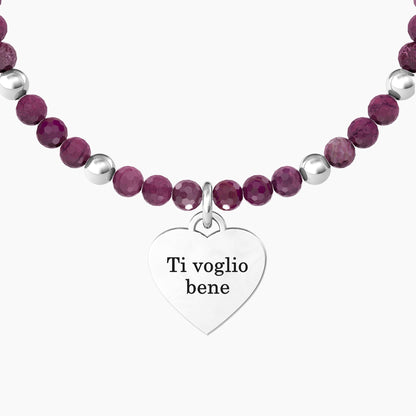 Bracciale Kidult donna Cuore Nonna ti voglio bene