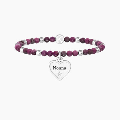 Bracciale Kidult donna Cuore Nonna ti voglio bene