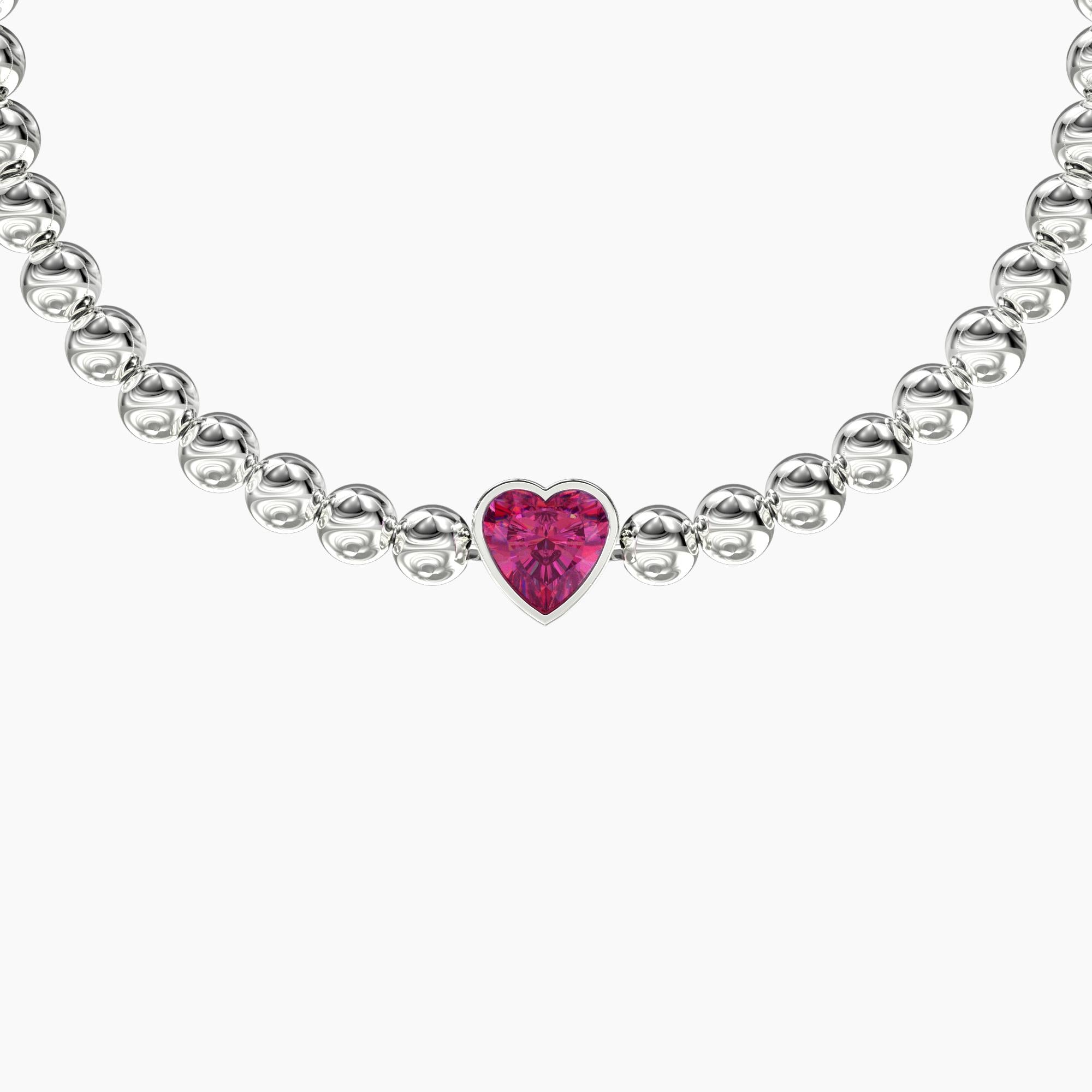 Bracciale Kidult donna Cuore tormalina